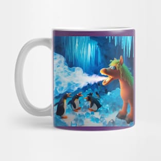 Puppet Horse and Penguins 2 Mug